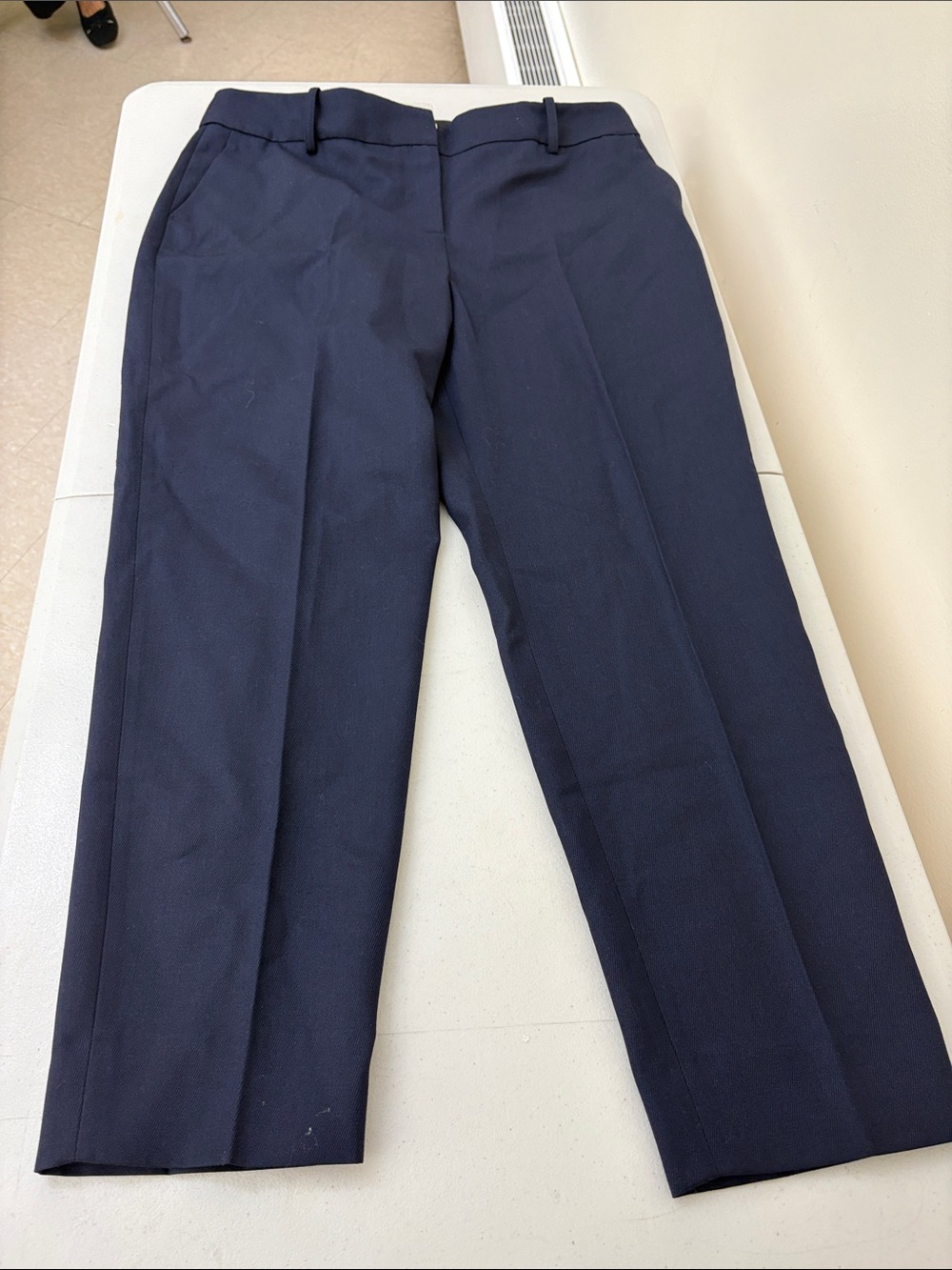 Sézane Navy and Black Trousers